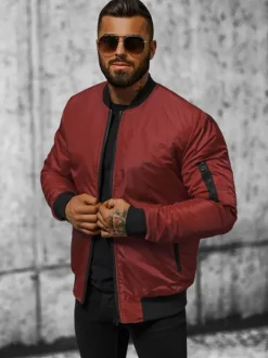 New Herren Jacke JS/AK95Z Herren Bomberjacken | Übergangsjacken