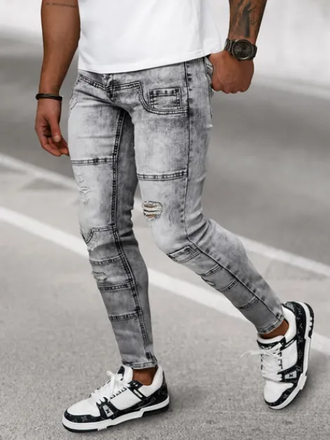 Online Herren Jeanshose Anthrazit NB/MP0163N Herren Jeanshosen