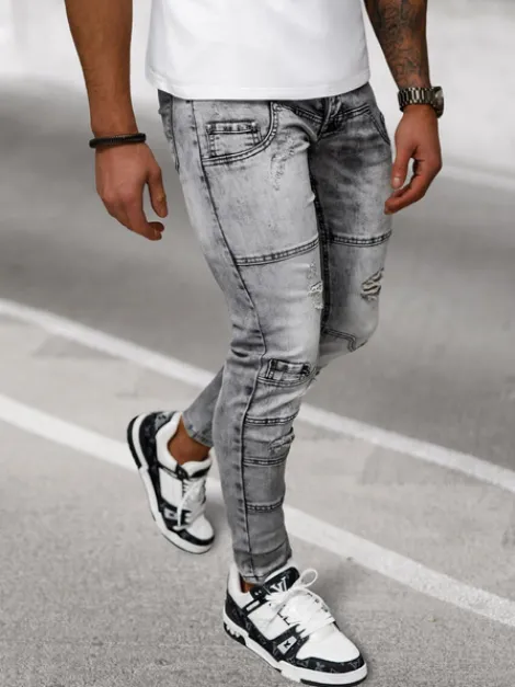 Online Herren Jeanshose Anthrazit NB/MP0163N Herren Jeanshosen