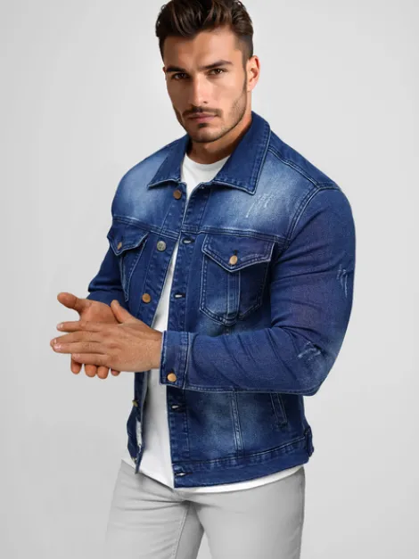Clearance Herren Jeansjacke NB/MJ514BSZ Herren Jeansjacken | Übergangsjacken