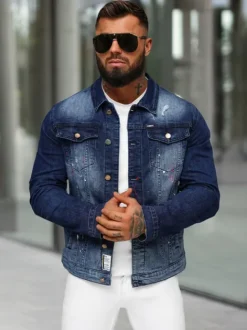 Fashion Herren Jeansjacke NB/MJ542BS Herren Jeansjacken | Übergangsjacken