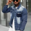 Sale Herren Jeansjacke NB/MJ536B Herren Jeansjacken | Übergangsjacken