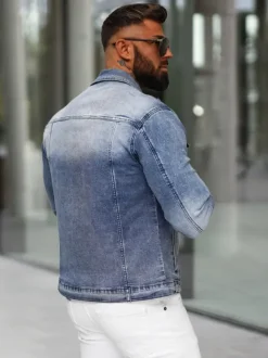 Best Herren Jeansjacke NB/MJ522B Herren Jeansjacken | Übergangsjacken