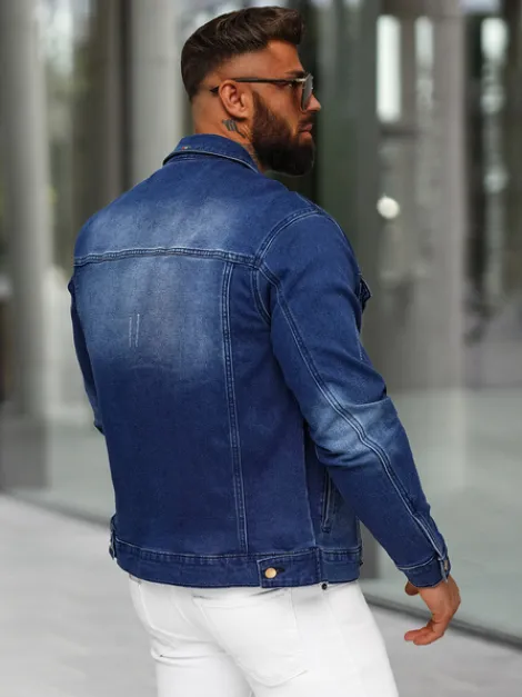 Hot Herren Jeansjacke NB/MJ514BS Herren Jeansjacken | Übergangsjacken