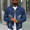 Fashion Herren Jeansjacke NB/MJ525BSZ Herren Jeansjacken | Übergangsjacken