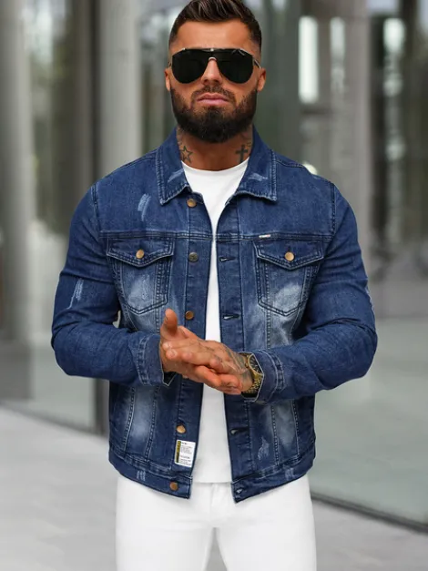 Fashion Herren Jeansjacke NB/MJ525BSZ Herren Jeansjacken | Übergangsjacken