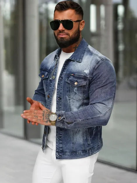 Clearance Herren Jeansjacke NB/MJ522BS Herren Jeansjacken | Übergangsjacken