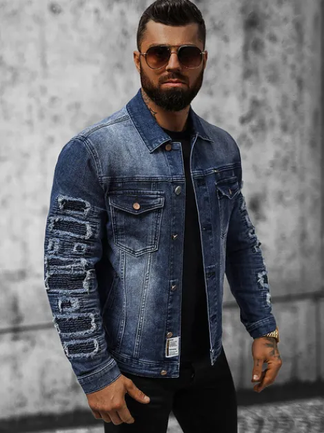 Fashion Herren Jeansjacke NB/MJ523BS Herren Jeansjacken | Übergangsjacken