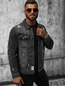 Best Herren Jeansjacke NB/MJ515N Herren Jeansjacken | Übergangsjacken