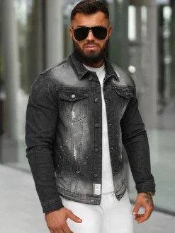 Hot Herren Jeansjacke NB/MJ542N Herren Jeansjacken | Übergangsjacken