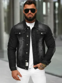 Best Herren Jeansjacke NB/MJ512N Herren Jeansjacken | Übergangsjacken