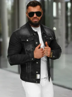 Best Herren Jeansjacke NB/MJ512N Herren Jeansjacken | Übergangsjacken