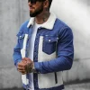 Sale Herren Jeansjacke Sherpa NB/MJ533BZ Herren Jeansjacken | Übergangsjacken