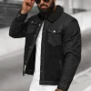 New Herren Jeansjacke Sherpa NB/MJ533NZ Herren Jeansjacken | Übergangsjacken
