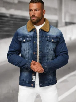 Discount Herren Jeansjacke Sherpa NB/MJ520BSZ Herren Jeansjacken | Übergangsjacken