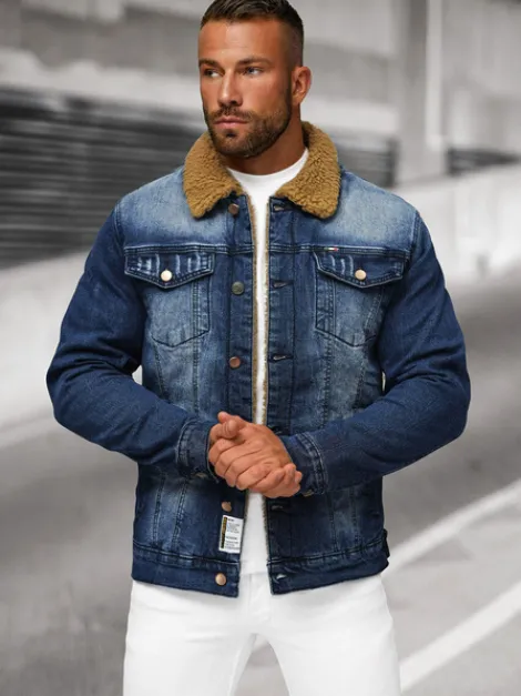 Discount Herren Jeansjacke Sherpa NB/MJ520BSZ Herren Jeansjacken | Übergangsjacken