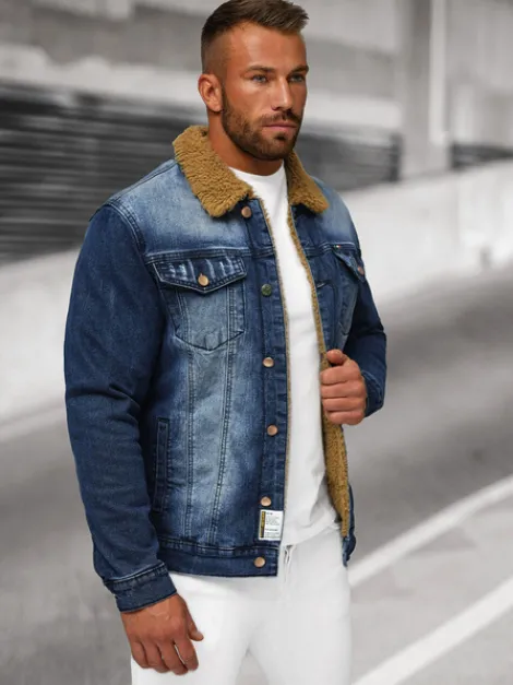 Discount Herren Jeansjacke Sherpa NB/MJ520BSZ Herren Jeansjacken | Übergangsjacken