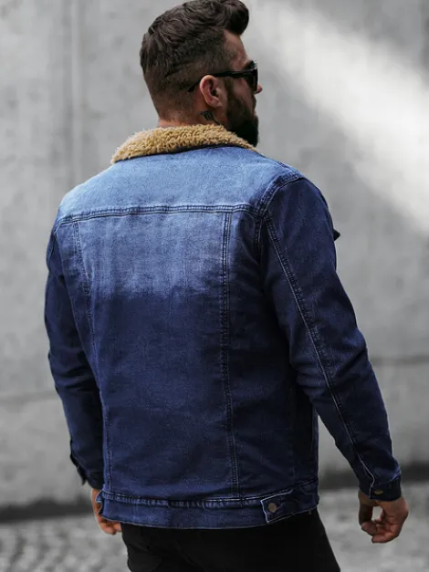 Fashion Herren Jeansjacke Sherpa NB/MJ520BSZ Herren Jeansjacken | Übergangsjacken