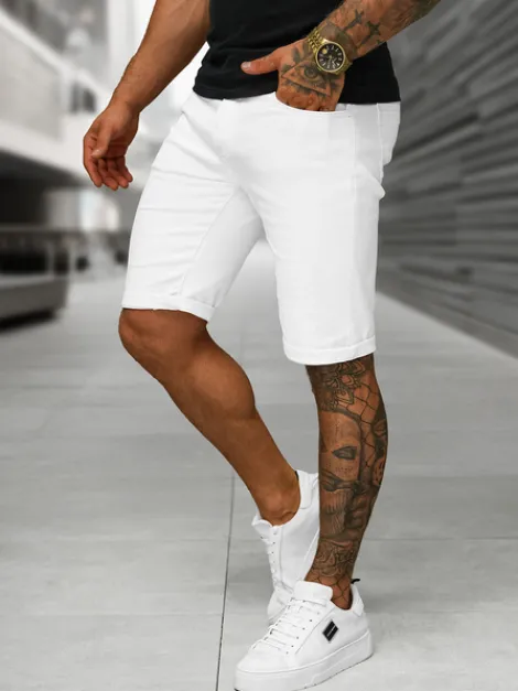 New Herren Jeansshorts O/UM873 Herren Jeans Shorts