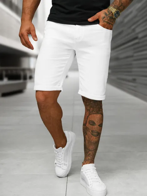 New Herren Jeansshorts O/UM873 Herren Jeans Shorts