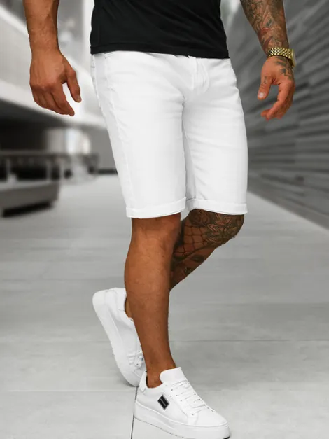 New Herren Jeansshorts O/UM873 Herren Jeans Shorts