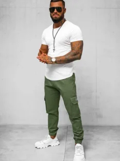 Clearance Herren Jogger O/G3006Z Herren Cargohosen | Jogger Hosen