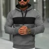 Discount Herren Kapuzenpullover Anthrazit JS/8B1315/5 Herren Sweatshirts Ohne Print | Kapuzenpullover