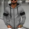 Outlet Herren Kapuzenpullover Anthrazit JS/8B1329/5 Herren Sweatshirts Ohne Print | Kapuzenpullover