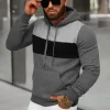 Clearance Herren Kapuzenpullover Anthrazit JS/8B1312/5 Herren Sweatshirts Ohne Print | Kapuzenpullover