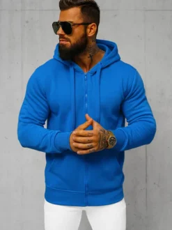 Online Herren Kapuzenpullover JS/2008Z Herren Kapuzenpullover | Sweatjacken