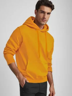 New Herren Kapuzenpullover Camel JS/2009Z Herren Sweatshirts Ohne Print | Kapuzenpullover