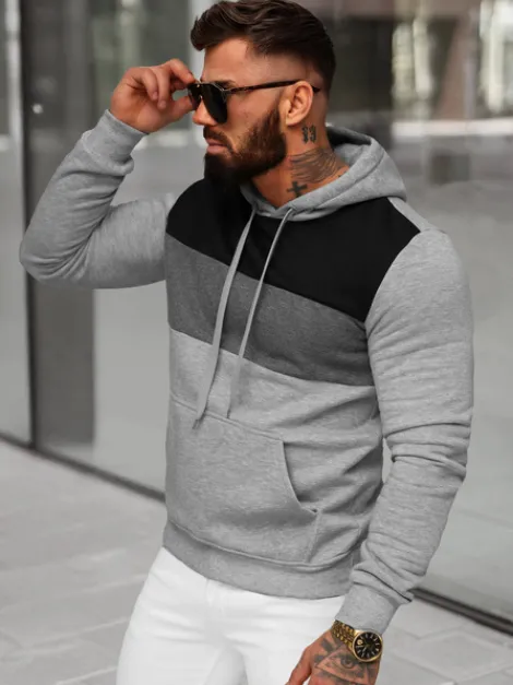 Best Herren Kapuzenpullover JS/8B1312/2 Herren Sweatshirts Ohne Print | Kapuzenpullover