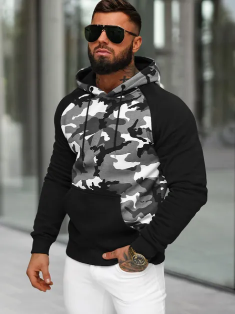 Sale Herren Kapuzenpullover JS/8B158/2 Herren Sweatshirts Mit Print | Kapuzenpullover