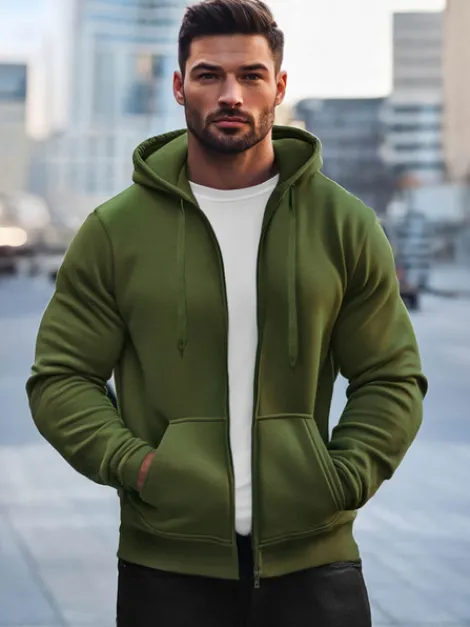 Sale Herren Kapuzenpullover JS/2008Z Herren Kapuzenpullover | Sweatjacken