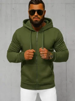 Best Herren Kapuzenpullover JS/2008Z Herren Kapuzenpullover | Sweatjacken