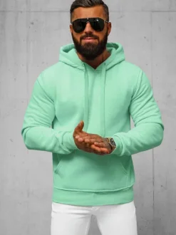 Fashion Herren Kapuzenpullover JS/2009Z Herren Sweatshirts Ohne Print | Kapuzenpullover