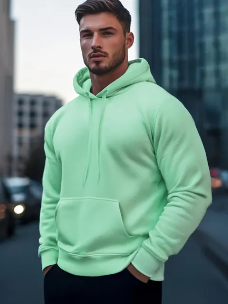 Discount Herren Kapuzenpullover JS/2009Z Herren Sweatshirts Ohne Print | Kapuzenpullover