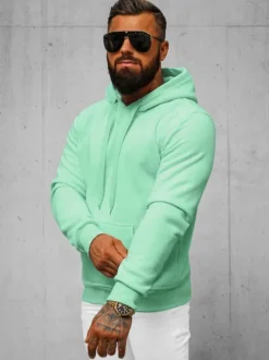 Fashion Herren Kapuzenpullover JS/2009Z Herren Sweatshirts Ohne Print | Kapuzenpullover