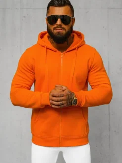 Fashion Herren Kapuzenpullover JS/2008Z Herren Kapuzenpullover | Sweatjacken