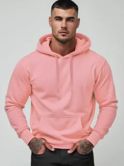 Sale Herren Kapuzenpullover Puder JS/2009Z Herren Sweatshirts Ohne Print | Kapuzenpullover