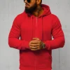 Best Herren Kapuzenpullover JS/2008Z Herren Kapuzenpullover | Sweatjacken