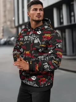 Online Herren Kapuzenpullover JS/8B1225/3Z Herren Sweatshirts Mit Print | Kapuzenpullover