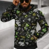 Outlet Herren Kapuzenpullover JS/8B1186/3 Herren Sweatshirts Mit Print | Kapuzenpullover