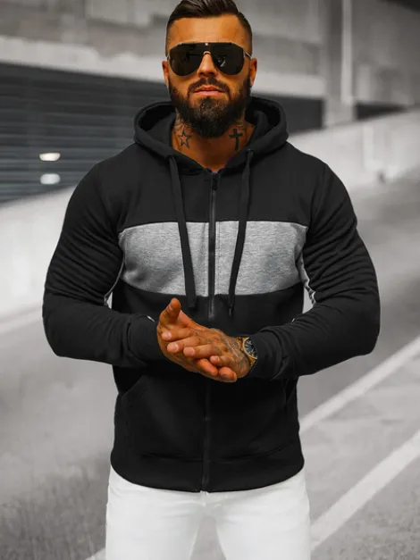 Discount Herren Kapuzenpullover JS/8B1330/3 Herren Sweatshirts Ohne Print | Kapuzenpullover