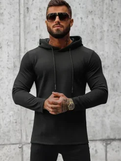 Hot Herren Kapuzenpullover O/D7249 Herren Sweatshirts Ohne Print | Kapuzenpullover