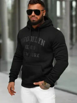 Outlet Herren Kapuzenpullover JS/8B1350/3 Herren Sweatshirts Mit Print | Kapuzenpullover