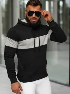 Clearance Herren Kapuzenpullover JS/8B1316/3 Herren Sweatshirts Ohne Print | Kapuzenpullover