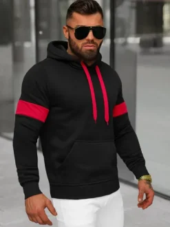 Hot Herren Kapuzenpullover JS/8B1321/3 Herren Sweatshirts Ohne Print | Kapuzenpullover