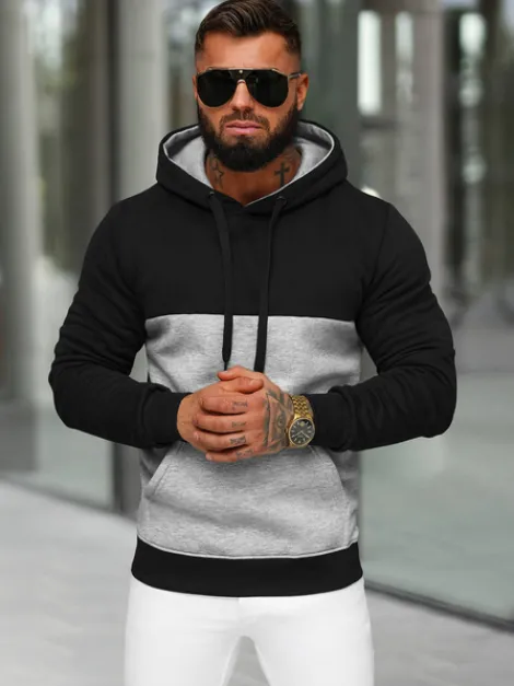 Best Herren Kapuzenpullover JS/8B1317/3 Herren Sweatshirts Ohne Print | Kapuzenpullover