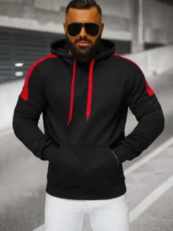 Clearance Herren Kapuzenpullover JS/8B1318/3 Herren Sweatshirts Ohne Print | Kapuzenpullover